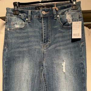 Indigo Rein BootCut Leg High Rise Jeans size 5 NWT